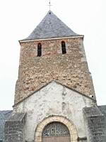 Gilly sur Loire - Eglise romane - Clocher